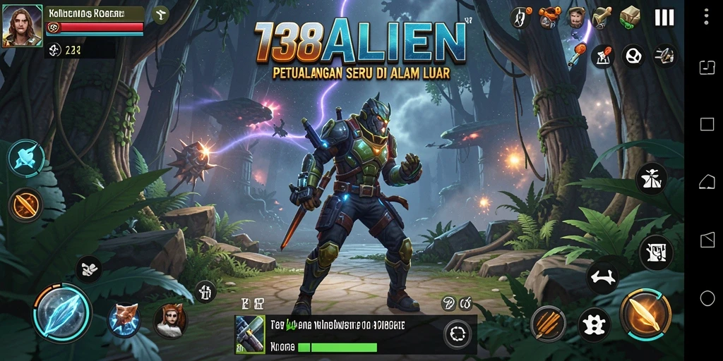 Gameplay seru dan strategi tinggi di alam luar.