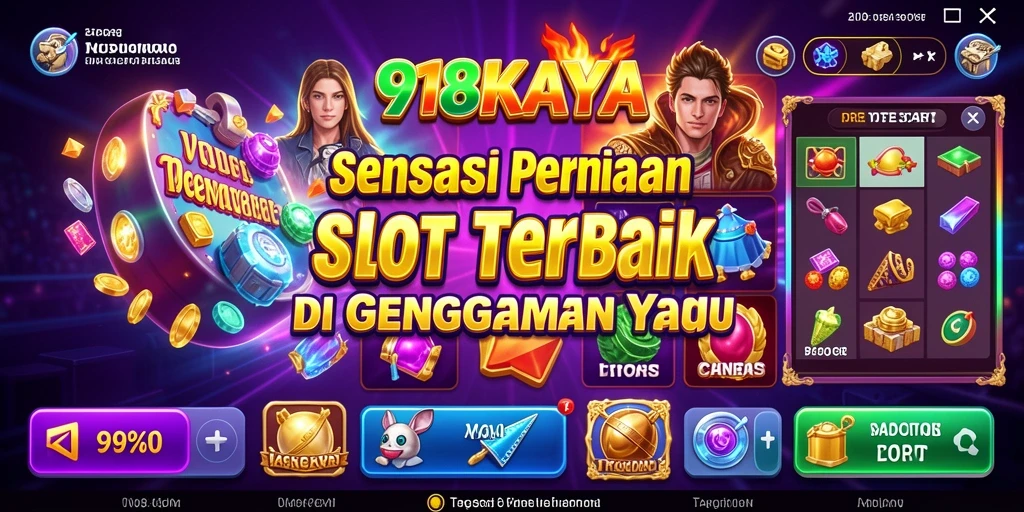 Screenshot gameplay 918KAYA dengan pengalaman slot yang seru.