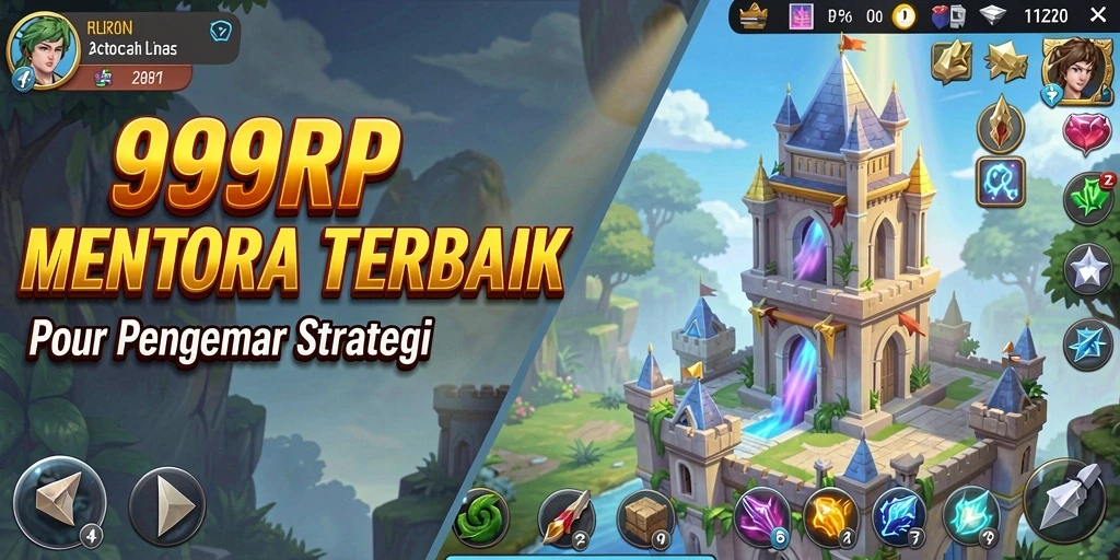 Gameplay menara pertahanan yang mendebarkan di 99RP.