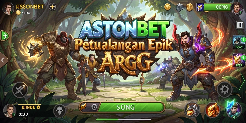 Tampilan menakjubkan dari gameplay ARPG ASTONBET.