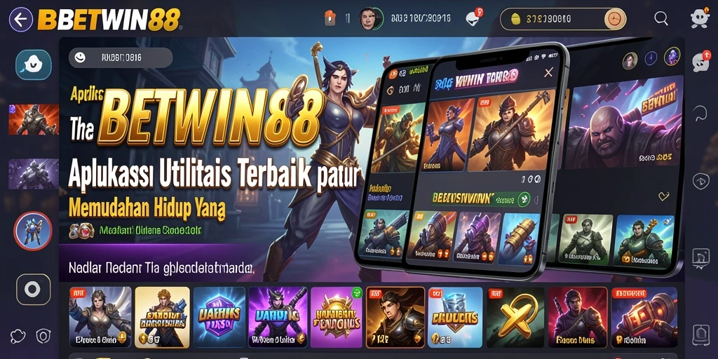 Tampilan antarmuka BETWIN88 yang intuitif dan mudah digunakan.