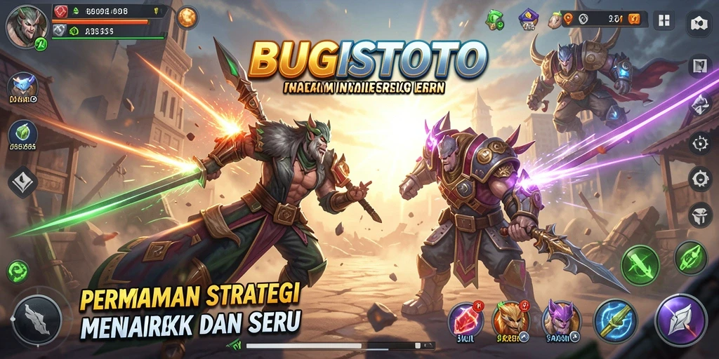 Tampilan gameplay seru dan menantang dari BUGISTOTO.