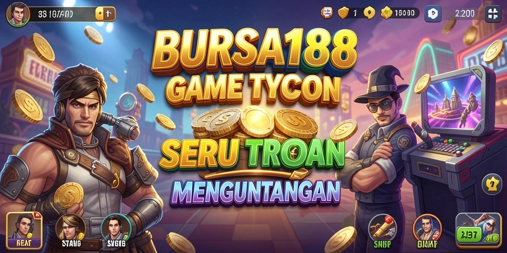 Menampilkan gameplay Tycoon yang menarik di BURSA188.