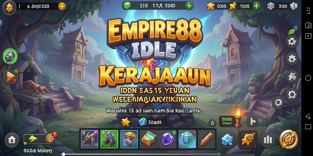 Tampilan gameplay EMPIRE88 dengan kerajaan yang berkembang pesat.
