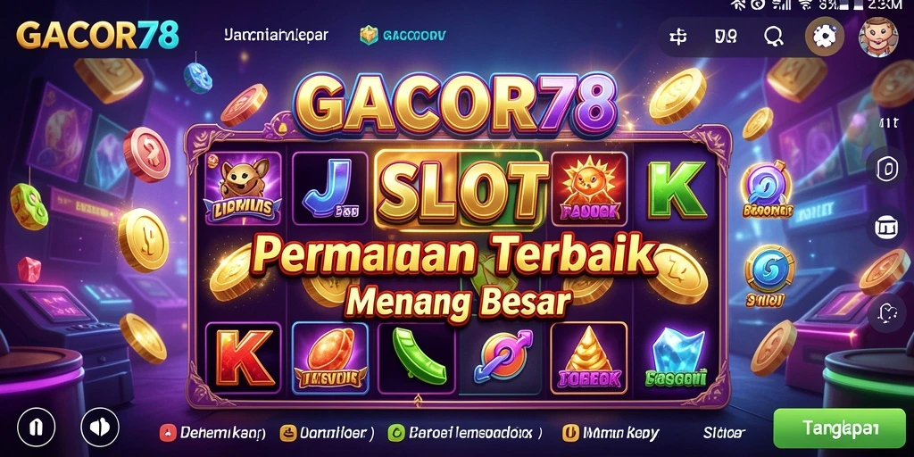 Gameplay Slot GACOR78 yang menegangkan dan penuh warna.