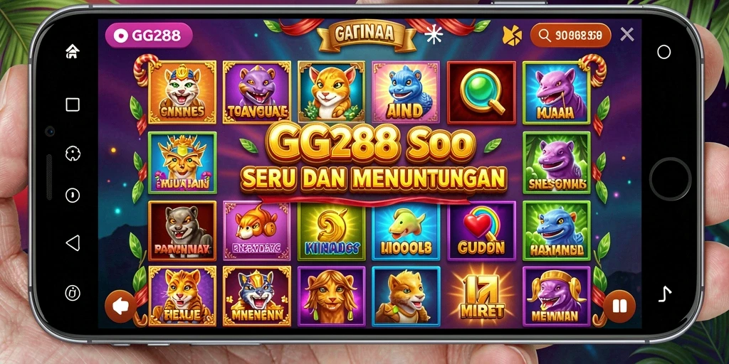 Screenshot gameplay GG288 menampilkan keseruan mesin slot.
