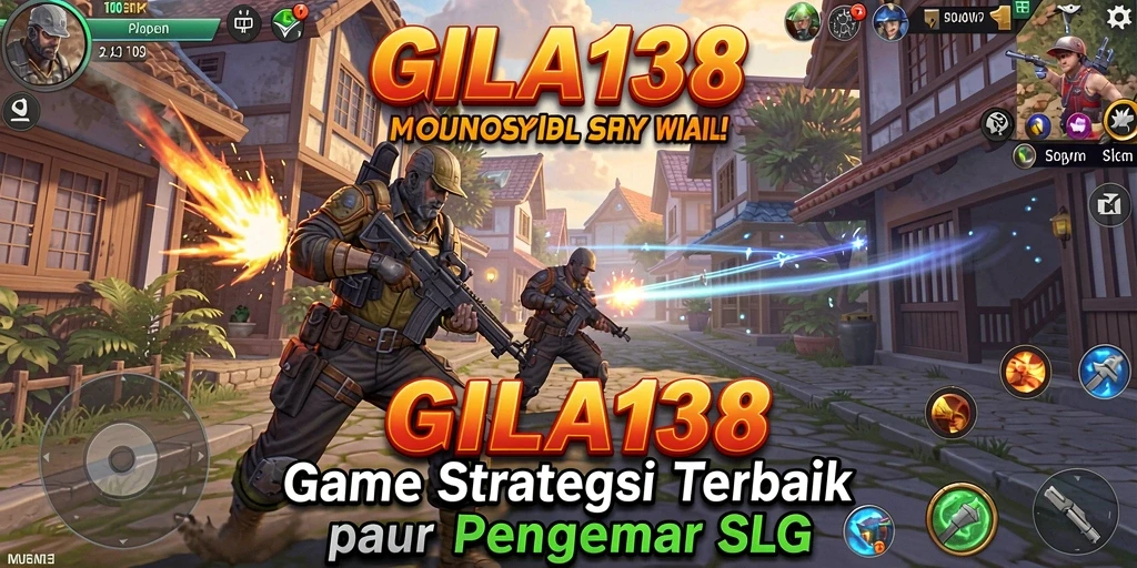Tampilan menarik dari gameplay GILA138 dalam genre SLG.