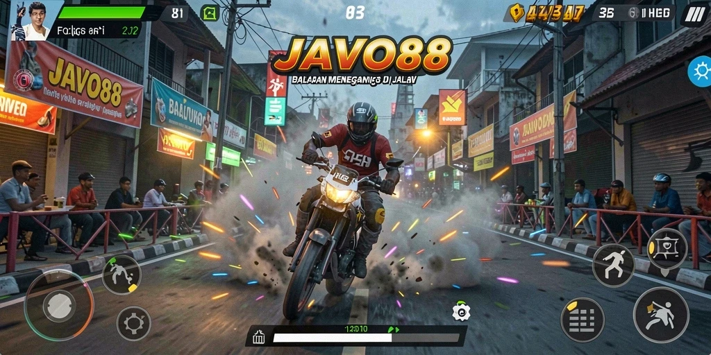 Gameplay seru dengan balapan mendebarkan di JAVO88.