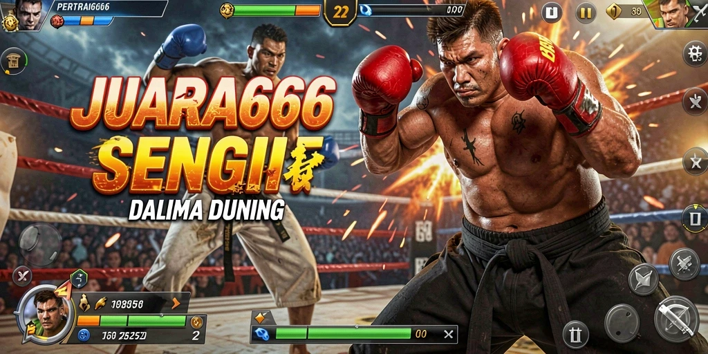 Screenshot JUARA666 menunjukkan aksi pertarungan yang menegangkan dan grafis memukau.