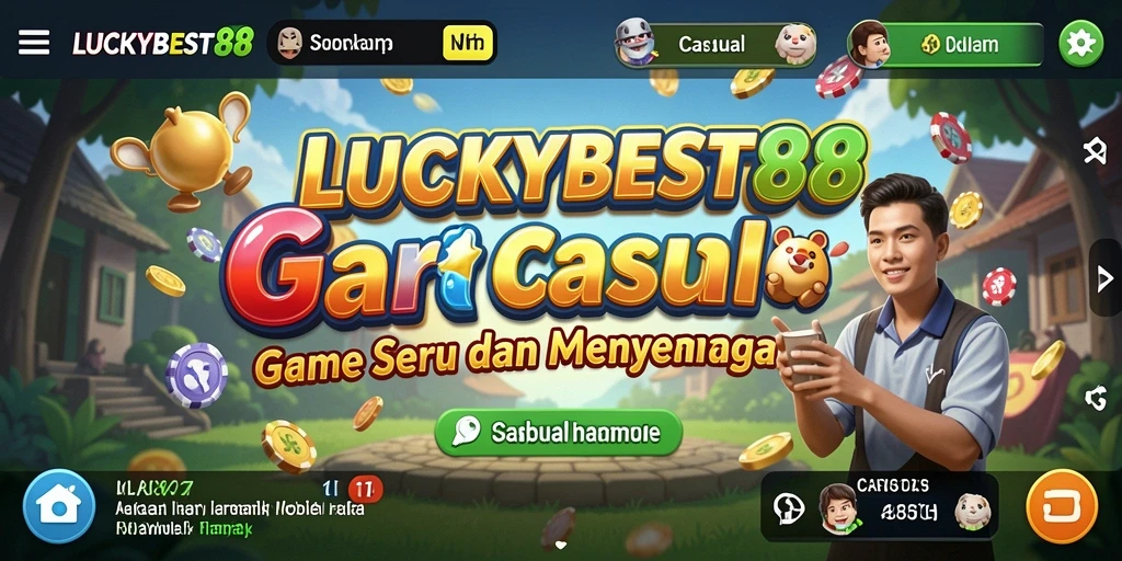 Tampilan gameplay seru dan interaktif dari LUCKYBEST88.