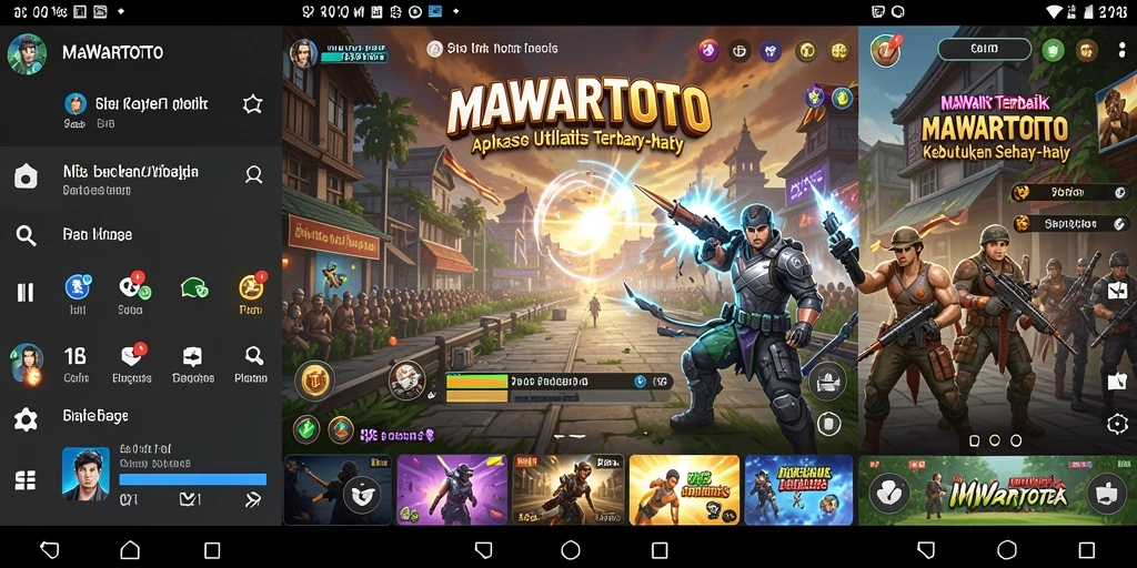Tampilan antarmuka <strong>MAWARTOTO</strong> yang sederhana dan menarik.