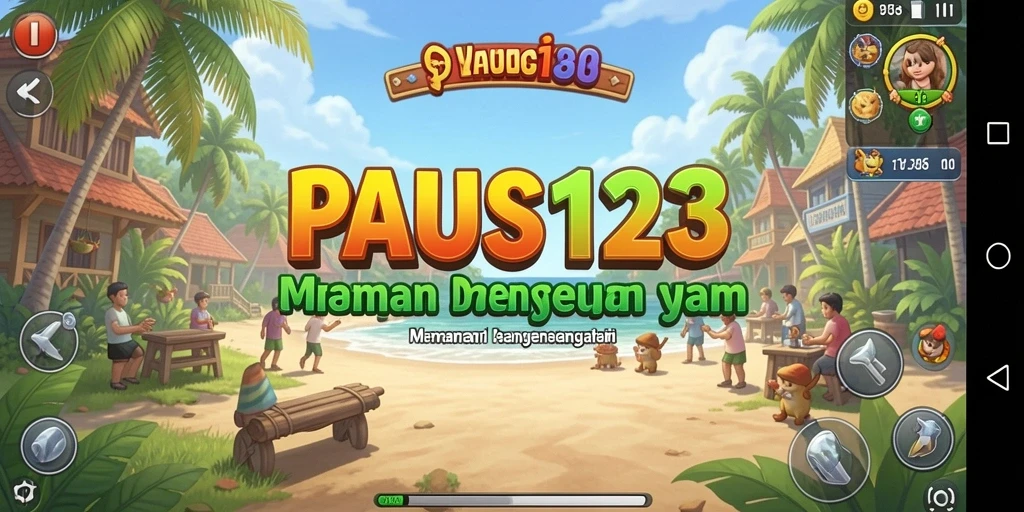 Tampilan gameplay PAUS123 yang seru dan menghibur.