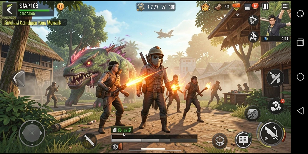 Tampilan screenshot <strong>SIAP108</strong> menampilkan gameplay yang menarik dan interaktif.