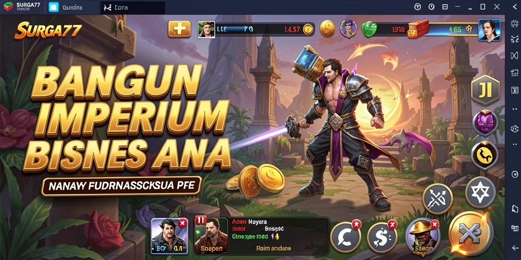 Tampilan menarik dari gameplay Tycoon di SURGA77.