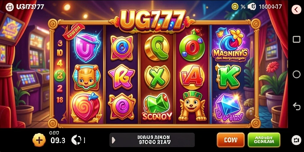 Gameplay seru UG777 dengan grafis menarik dan banyak fitur bonus.