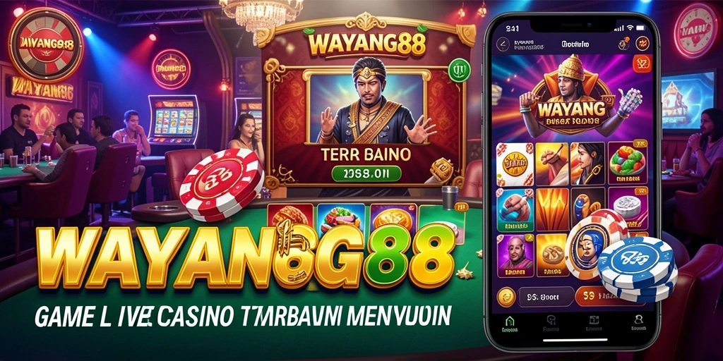 Tampilan menarik gameplay Live Casino di WAYANG88.